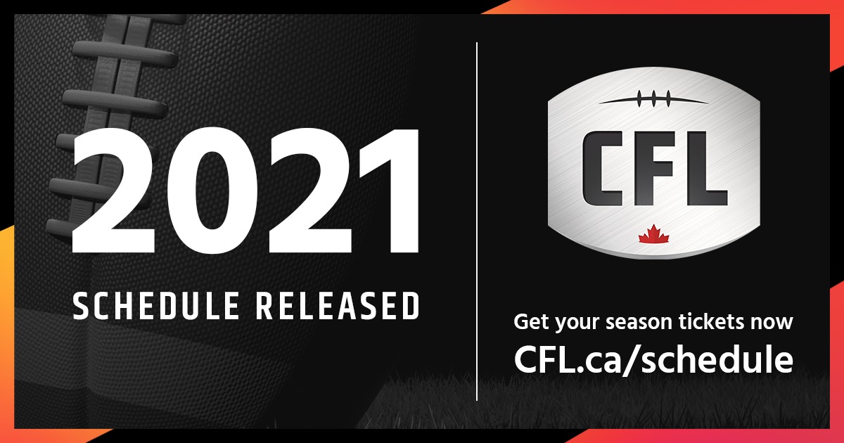 2021 CFL Schedule