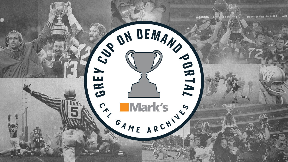 PR: Grey Cup Games From The 2010’s Now Available On The Grey Cup On Demand Portal Powered By Mark’s