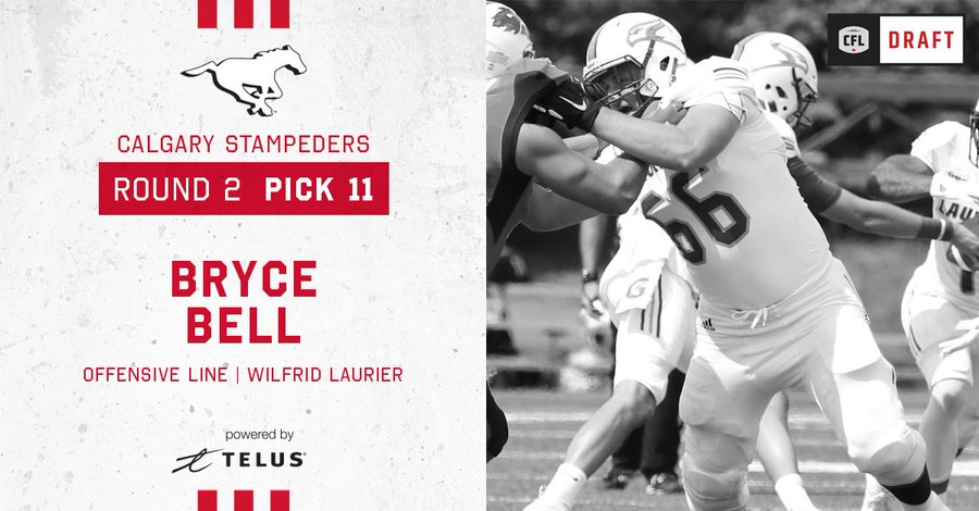 Calgary Stampeders Sign Bryce Bell to Two-Year Contract Extension