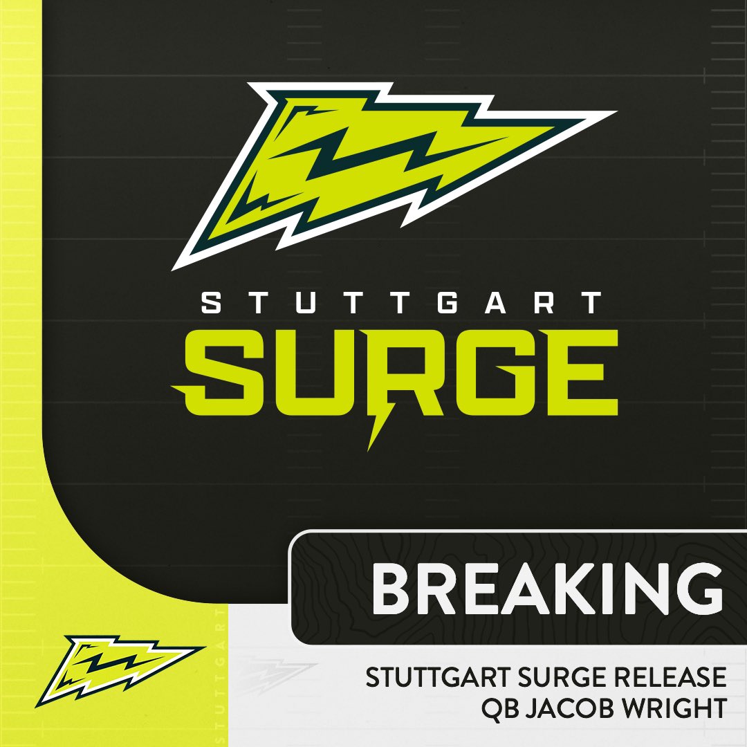 Stuttgart Surge Release QB Jacob Wright After On-Field Racial Incident