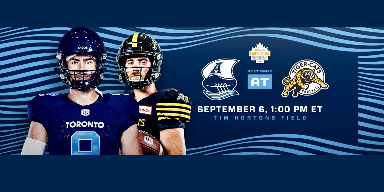 Toronto Argonauts-Hamilton Tiger-Cats Labour Day Classic Preview/Prediction