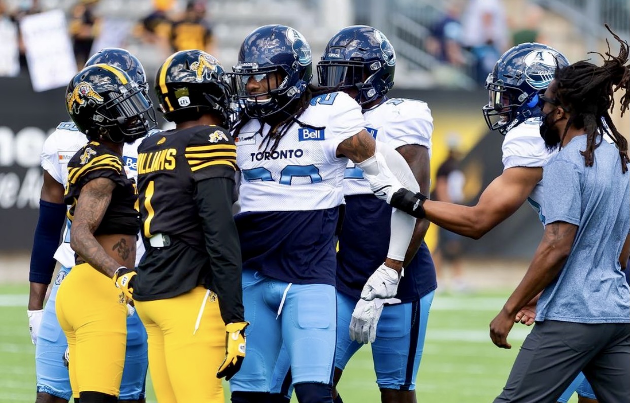 Toronto Argonauts Week 5 Report Card: Argos Fail To Measure Up Against The Tiger-Cats