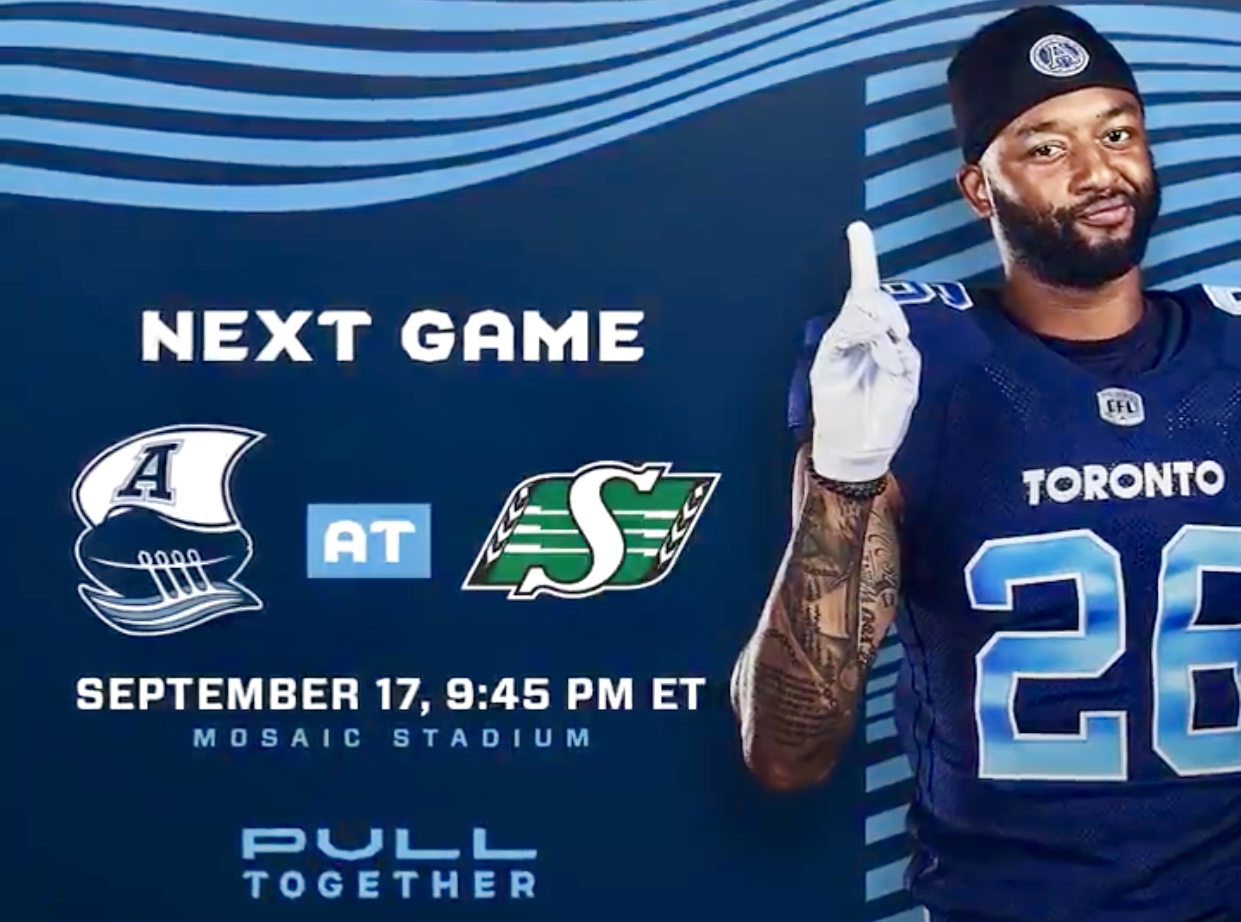 Toronto Argonauts @ Saskatchewan Roughriders Week 7 Preview/Prediction