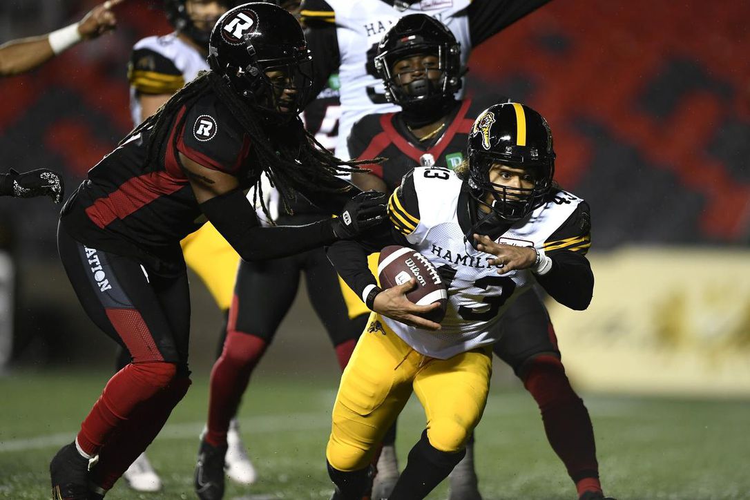 REDBLACKS' losing streak extended to 5 after a home loss to Tiger-Cats