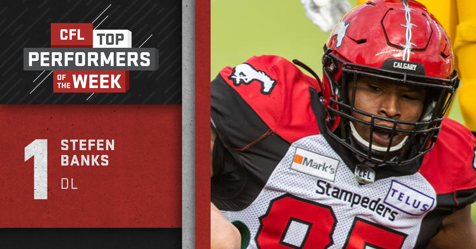 PR: CFL Week 6 Top Performers, Banks, Jorden & Reilly Named