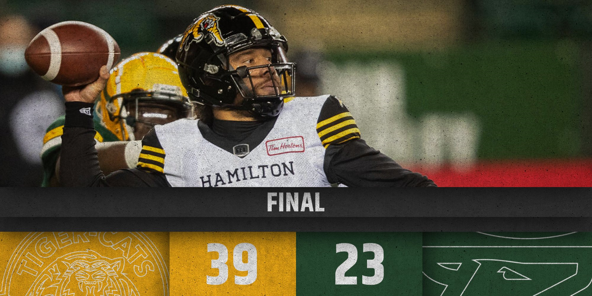Tiger-Cats Get Dominant Win Over Elks, 39-23