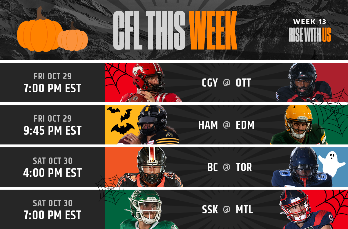 PR: This Is Week 13 In The CFL, Playoff Scenarios, Bo Levi Mitchell Passing Record