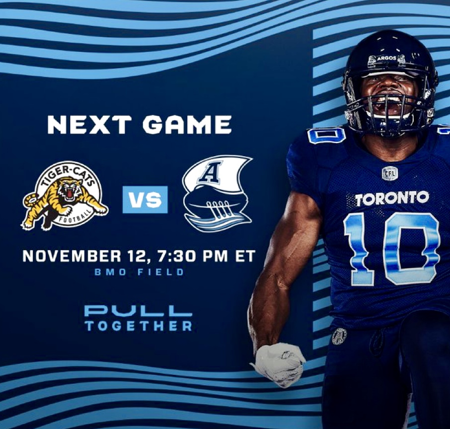 CFL Week 15: Hamilton Tiger-Cats @ Toronto Argonauts Preview/Prediction