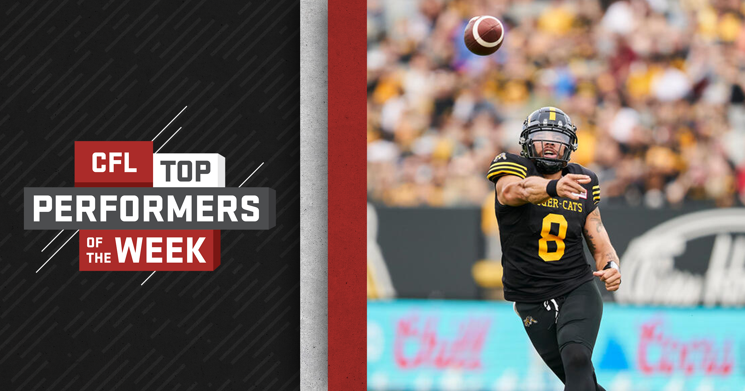 PR: Masoli, Leonard and Bede Named CFL Top Performers For Week 13