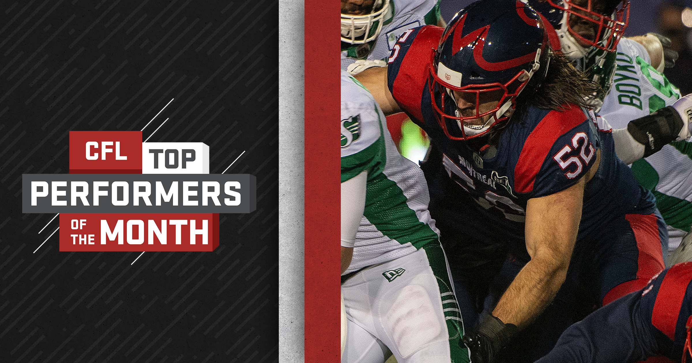 PR: Ménard, Collaros and Masoli Named CFL Top Performers For October