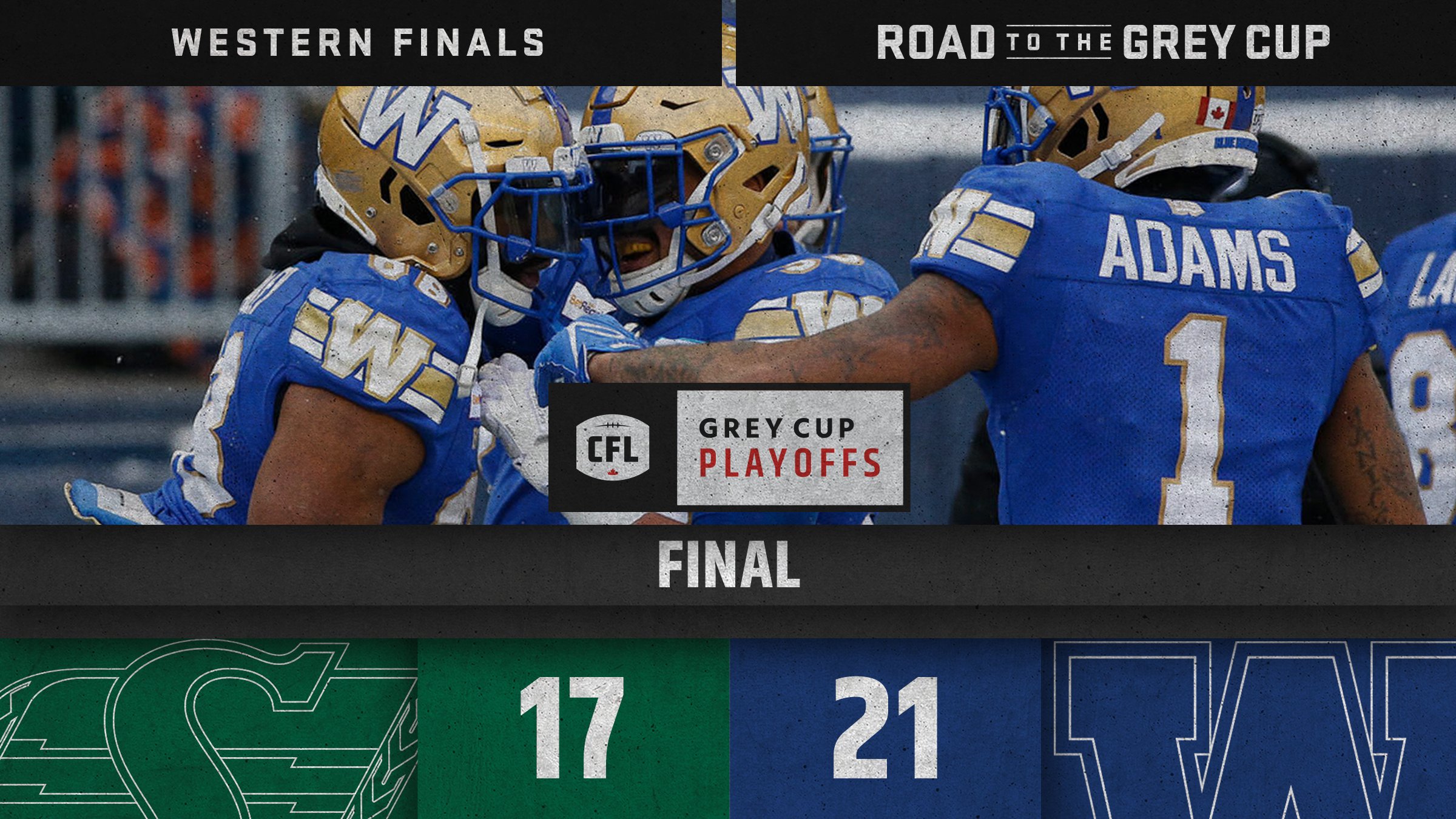 Riders Come Up Short Against Bombers in West Final