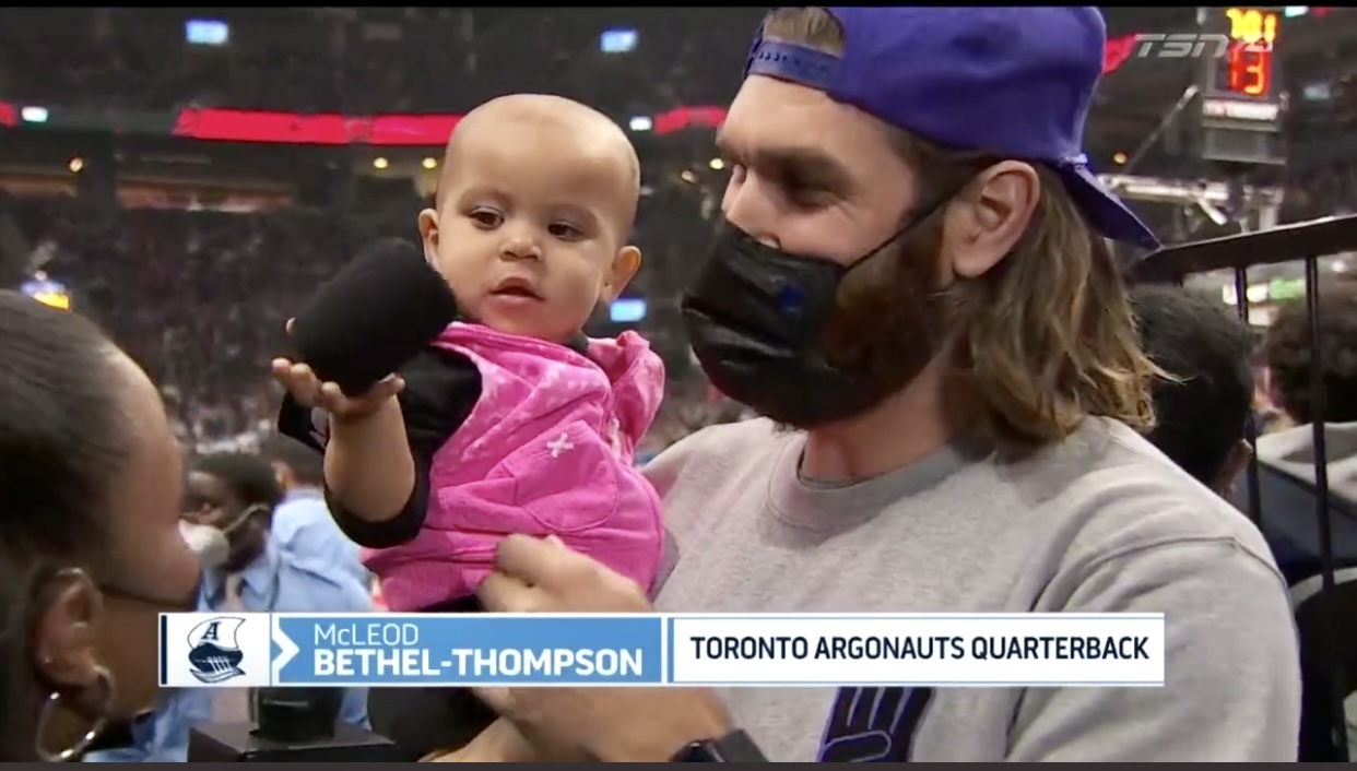 The CFL Sends Home Argos QB McLeod Bethel-Thompson After Violation Of COVID Protocols