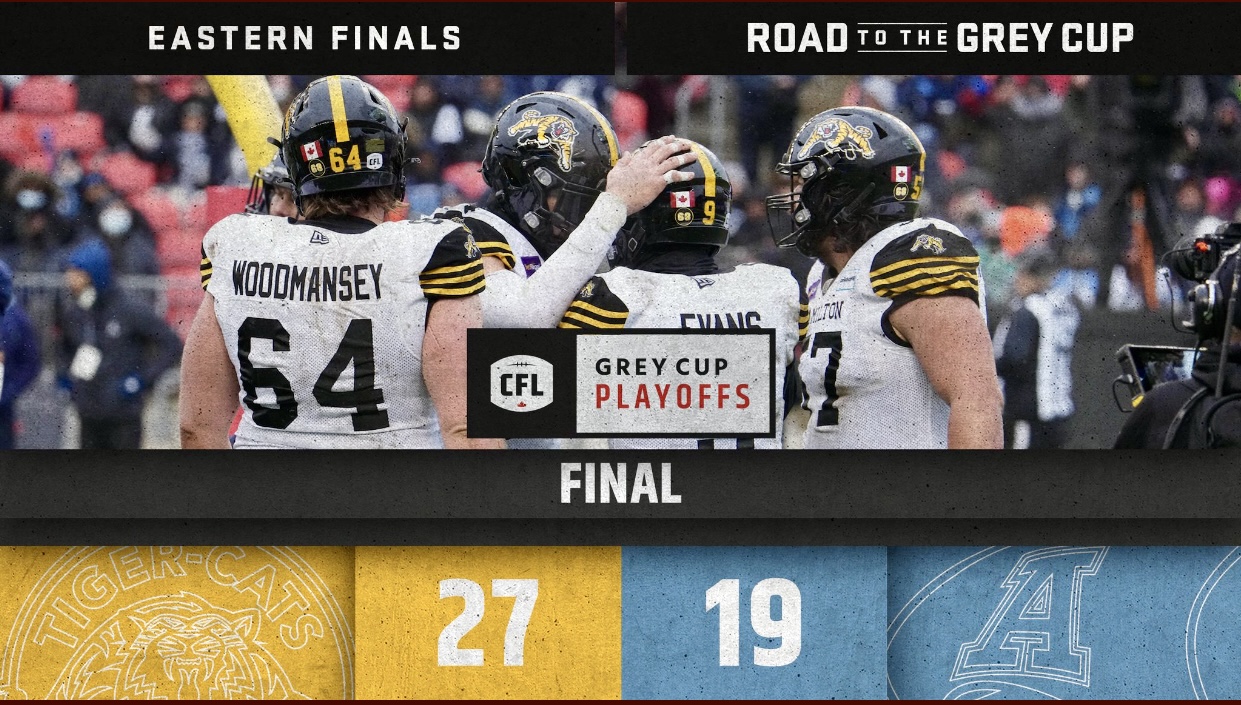 Eastern Final Recap: Ticats Top Argos In The Six To Earn Grey Cup Berth
