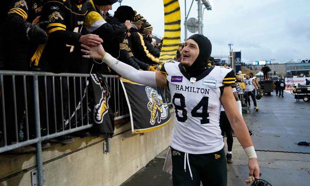Former Tiger-Cats TE/FB Nikola Kalinic Signs NFL Contract