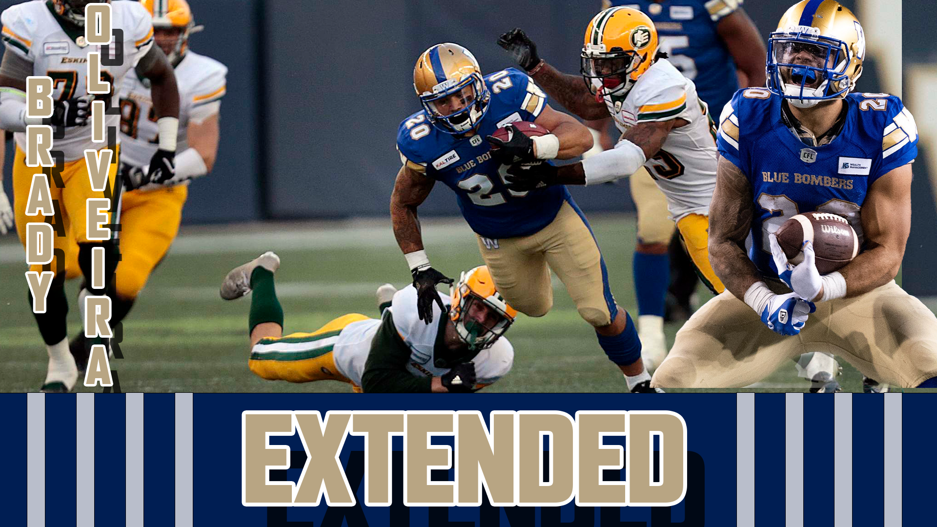 Canadian RB Brady Oliveira Remains With Winnipeg Blue Bombers
