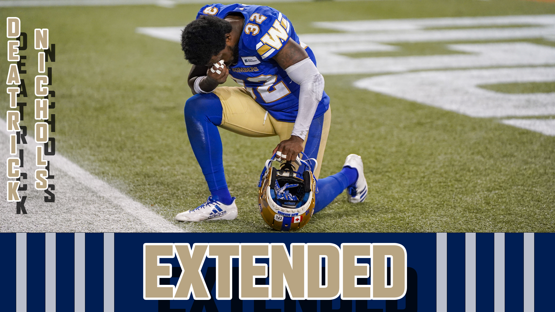 Blue Bombers Extend DB Deatrick Nichols For 2023 CFL Season