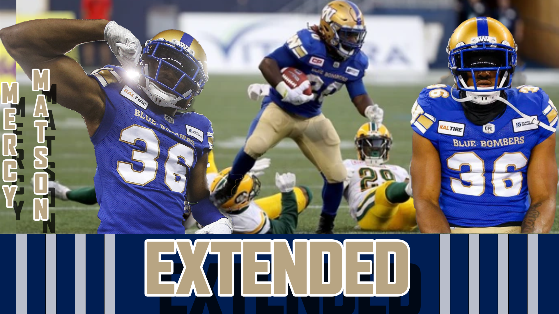 DB Mercy Matson Back With Winnipeg Blue Bombers