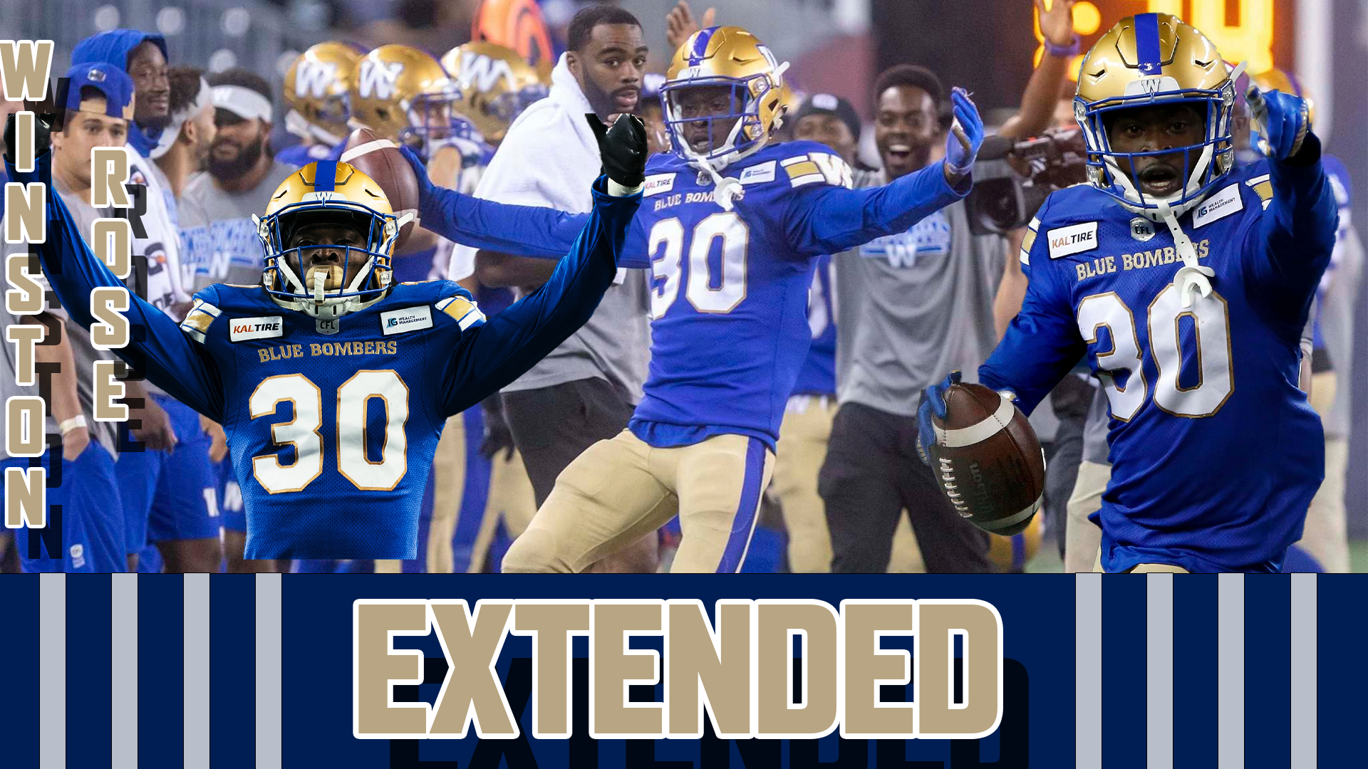 CB Winston Rose Is Back With The Winnipeg Blue Bombers