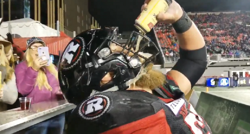 Congratulations On A 10 year CFL Career Jon Gott!