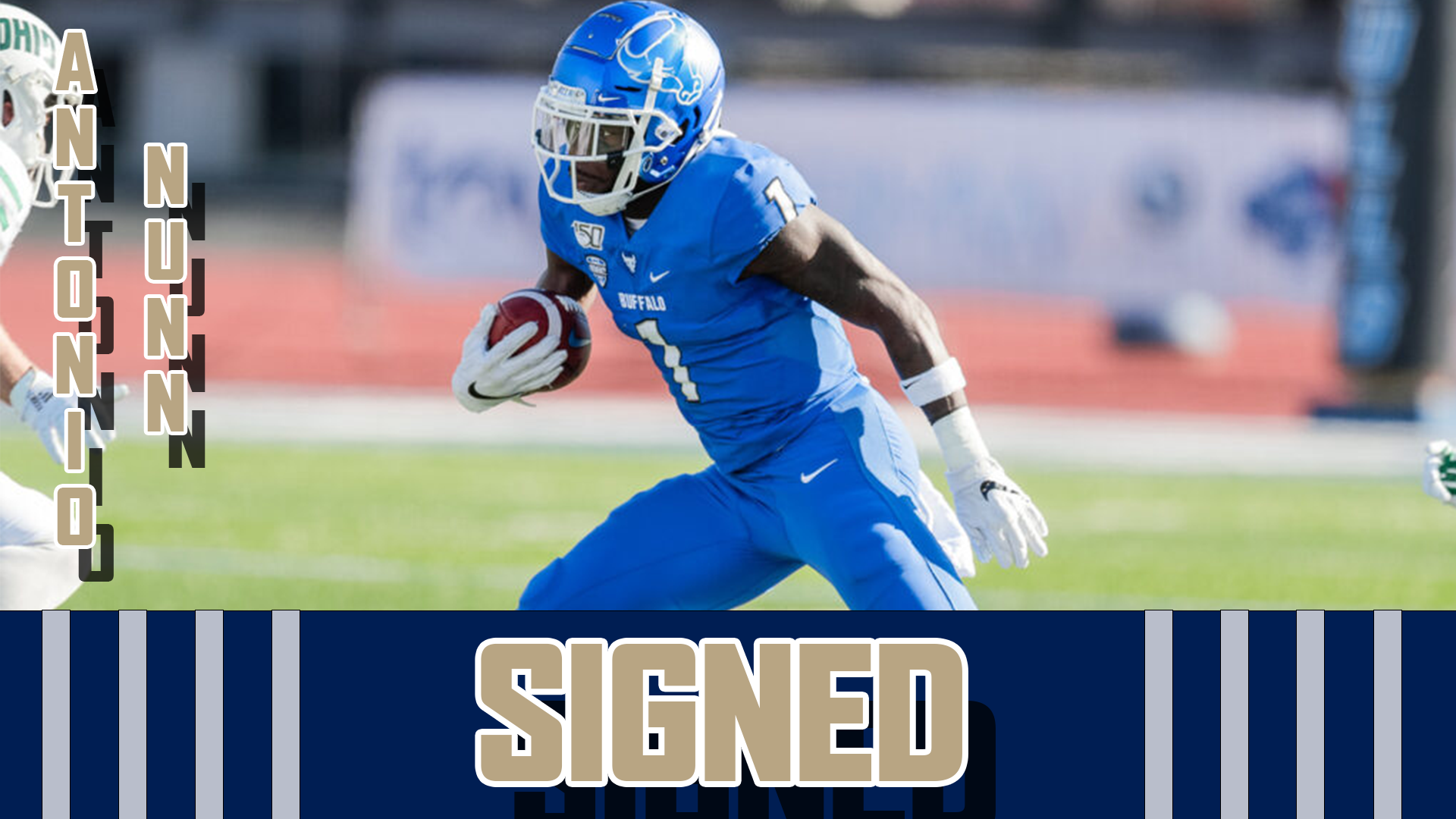 Blue Bombers sign American WR Antonio Nunn
