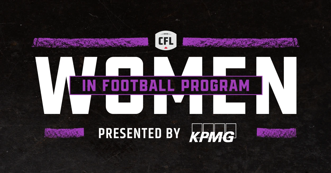 PR: CFL And KPMG Present Women In Football Program