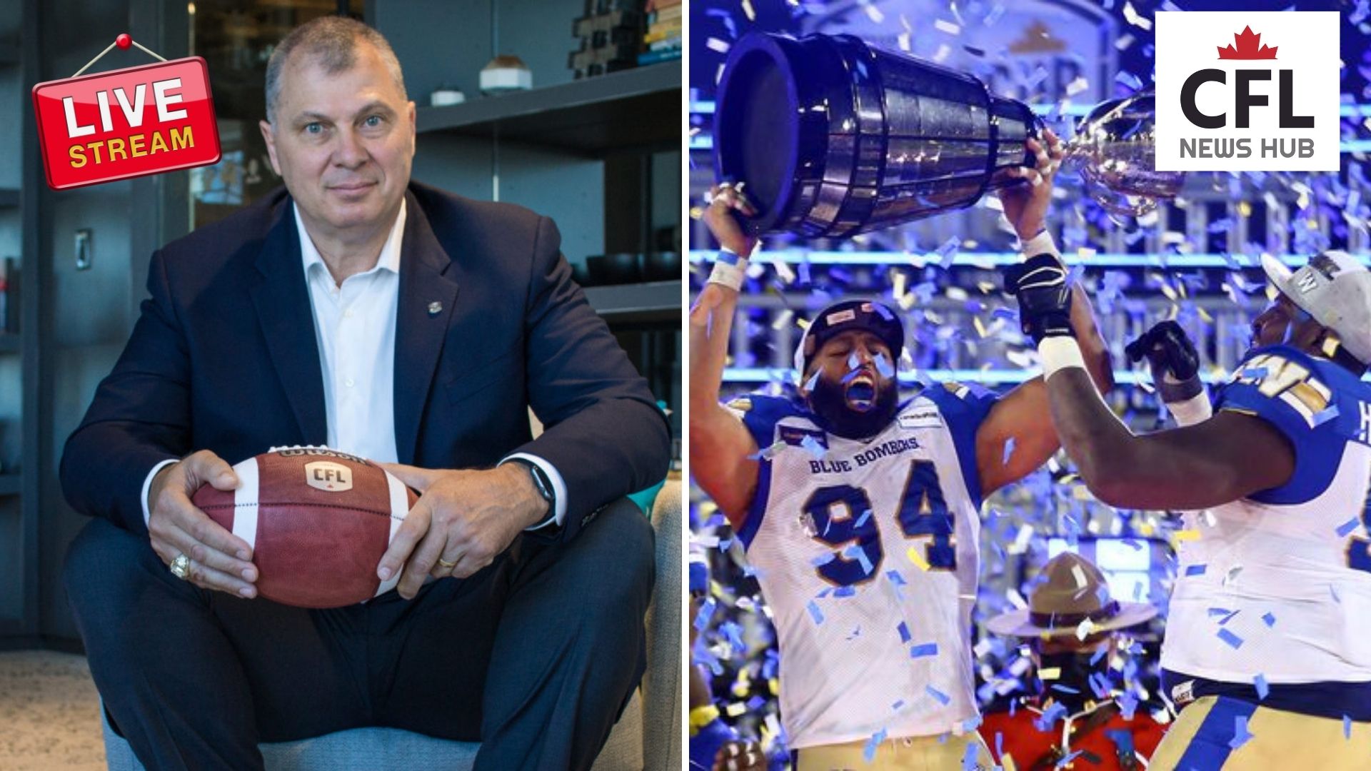 CFL Commissioner Talks Expansion, Blue Bombers 2022 CFL Draft Preview