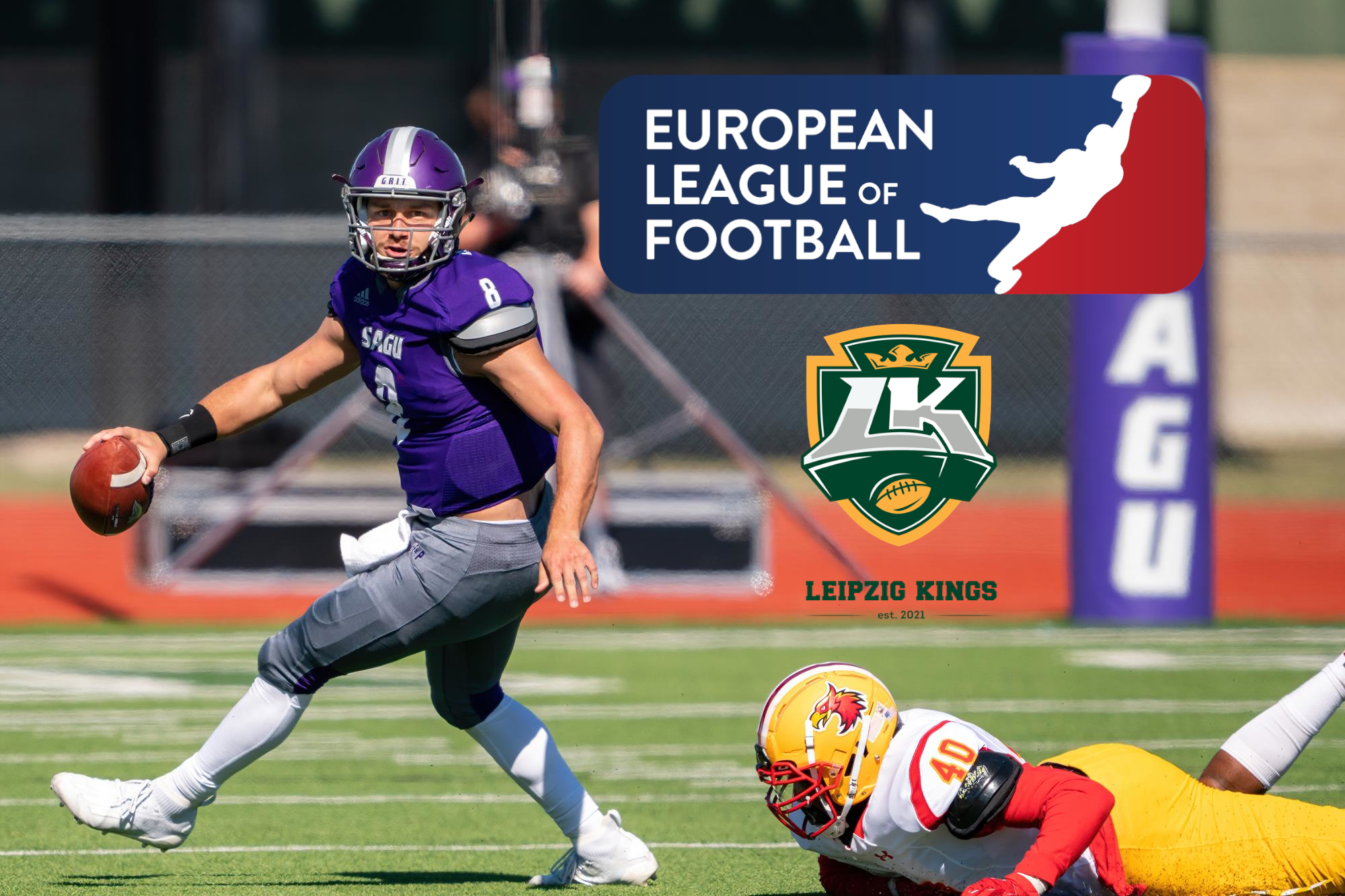 European League of Football (ELF) Offseason Update: Leipzig Kings Sign QB Jordan Barlow & More