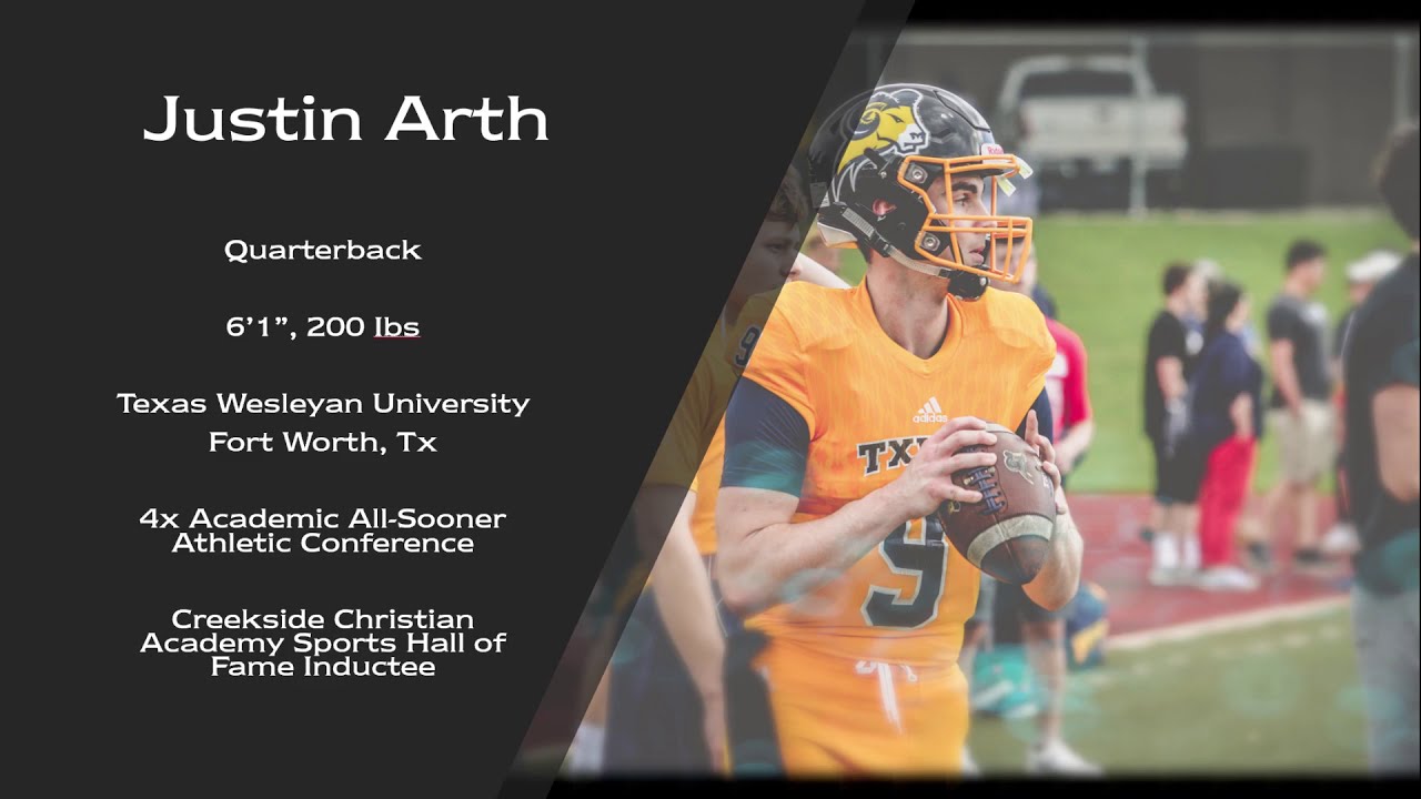 Former Texas-Wesleyan QB Justin Arth Pursuing CFL Opportunities