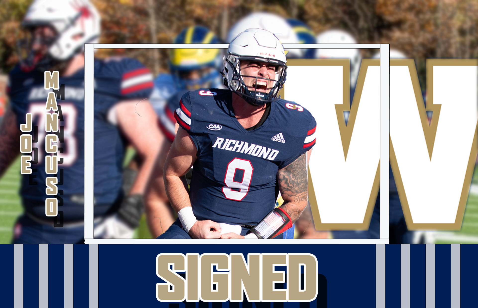 Former Richmond QB Joe Mancuso Joins the Blue Bombers