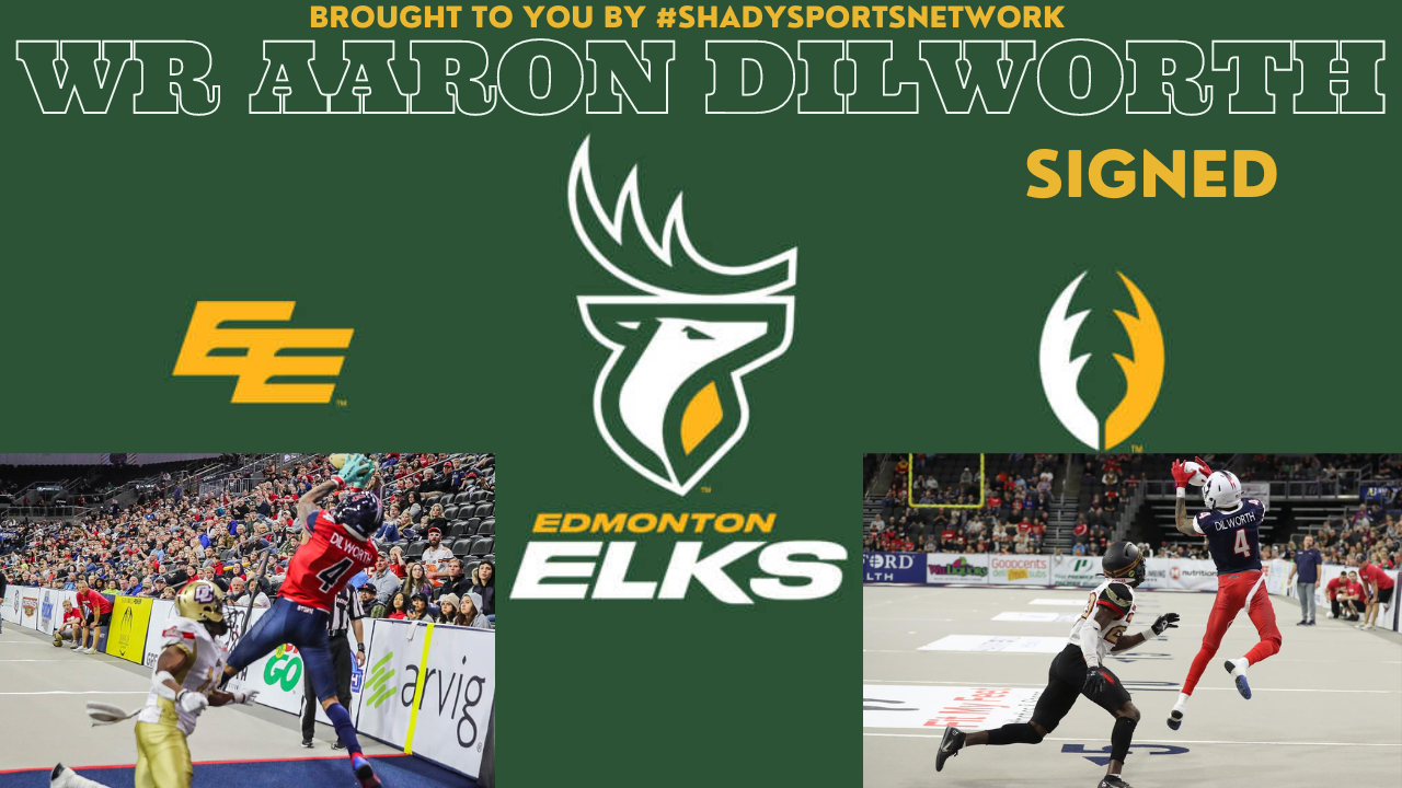 From IFL to CFL, Aaron Dilworth Gets Called Up to Edmonton Elks