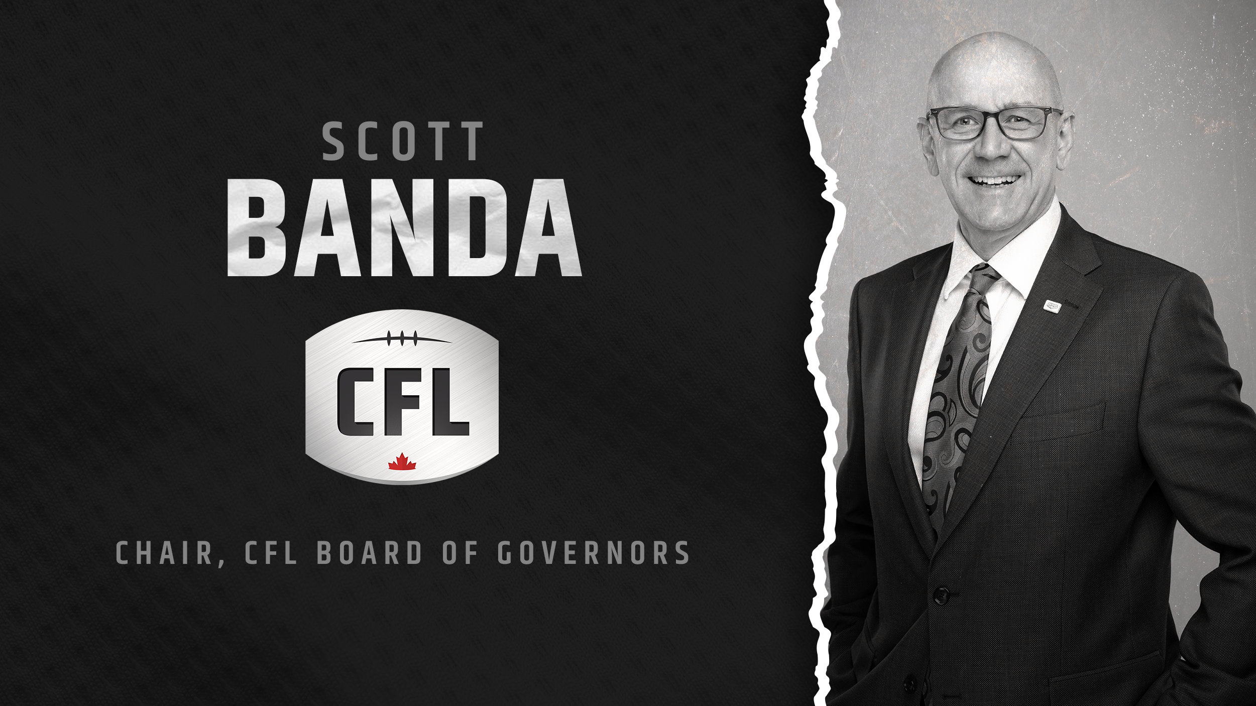 PR: Canadian Football League Welcomes Scott Banda As Chair Of Its Board Of Governors
