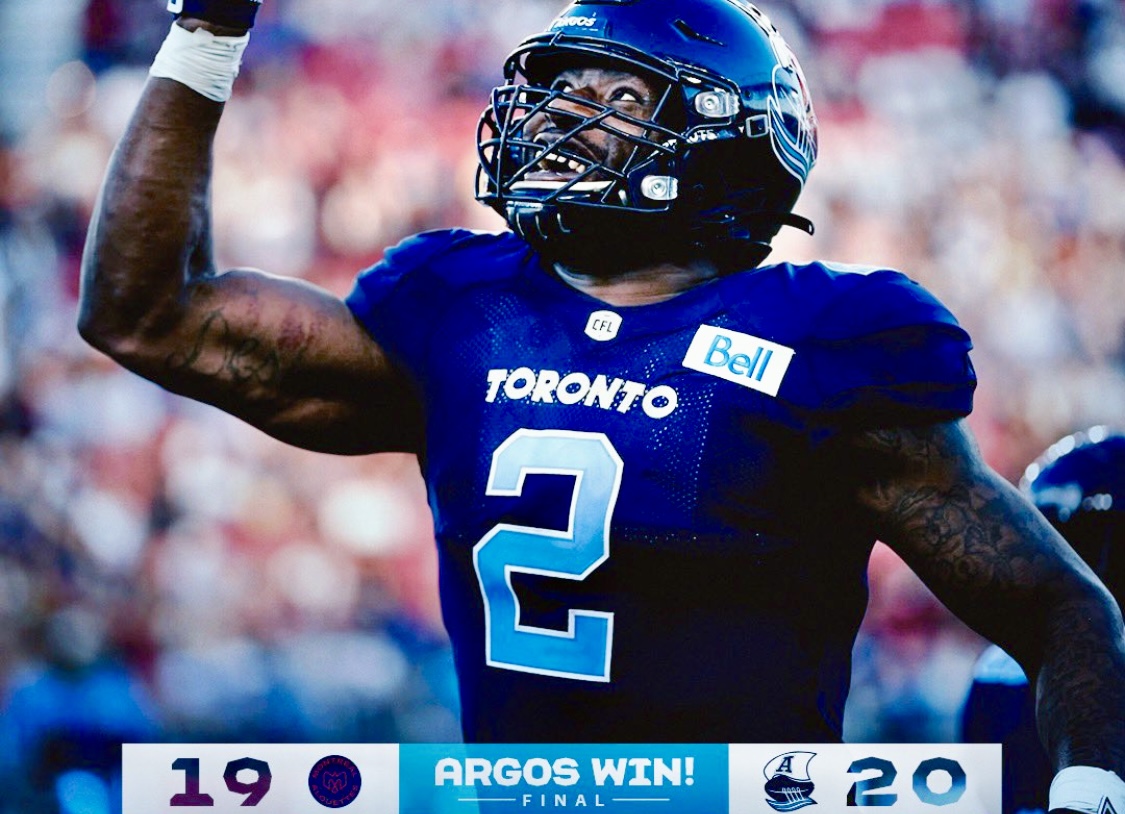 The Argos Survive Late Scare, Win Home Opener 20-19 Over Alouettes