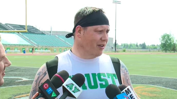 The Roughriders Claim 2nd Win Of The Season But Center, Dan Clark, Badly Injured