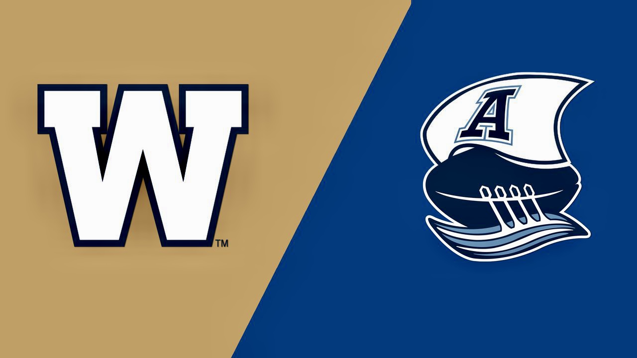 CFL: Winnipeg Blue Bombers @ Toronto Argonauts Week 4 Preview/Prediction