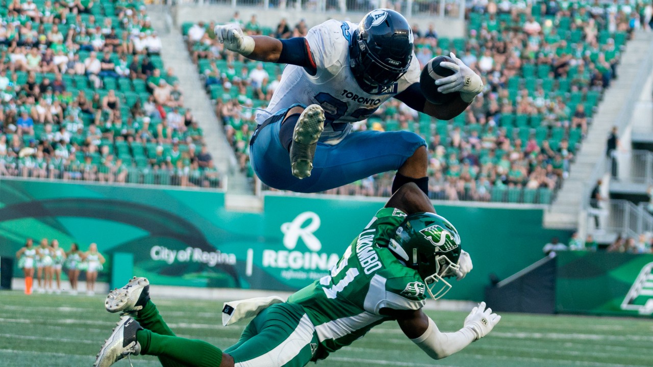 Toronto Argonauts RB Andrew Harris Done For The 2022 Season Due To Pec Muscle Surgery