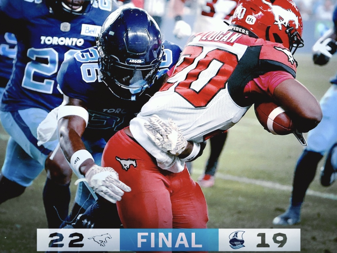 CFL Week 11: Stamps Top The Argos In Turnover-Filled Battle