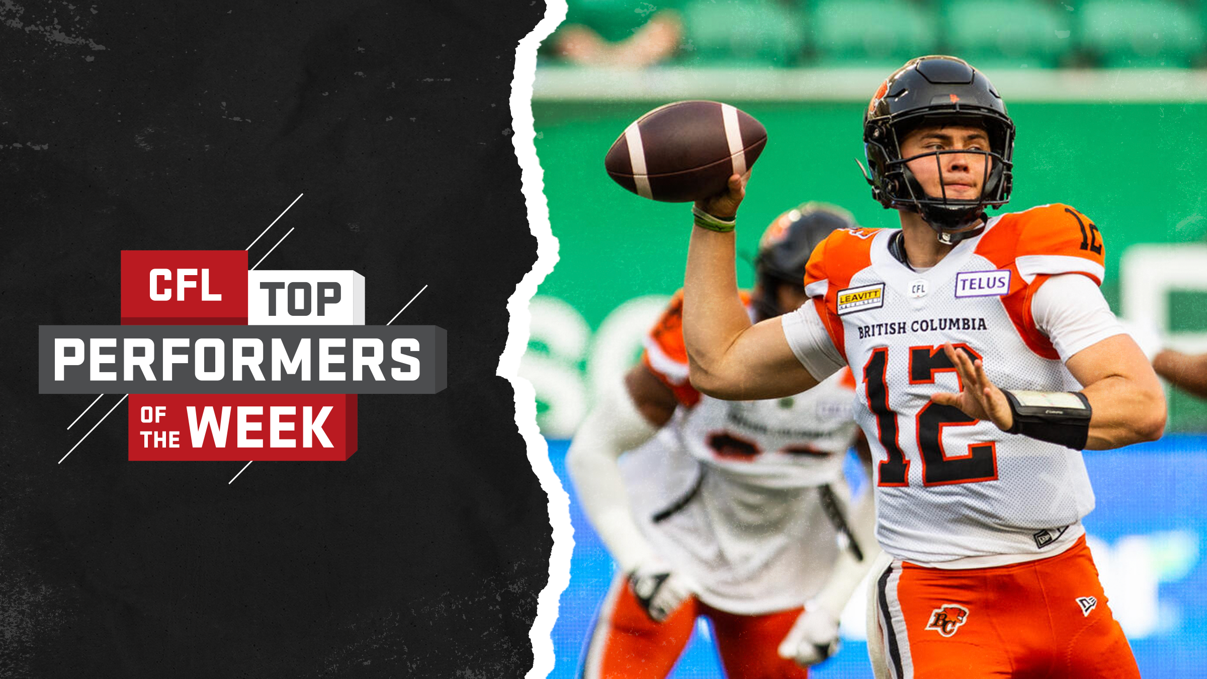 PR: Rourke, Collaros and Evans Named Top CFL Performers