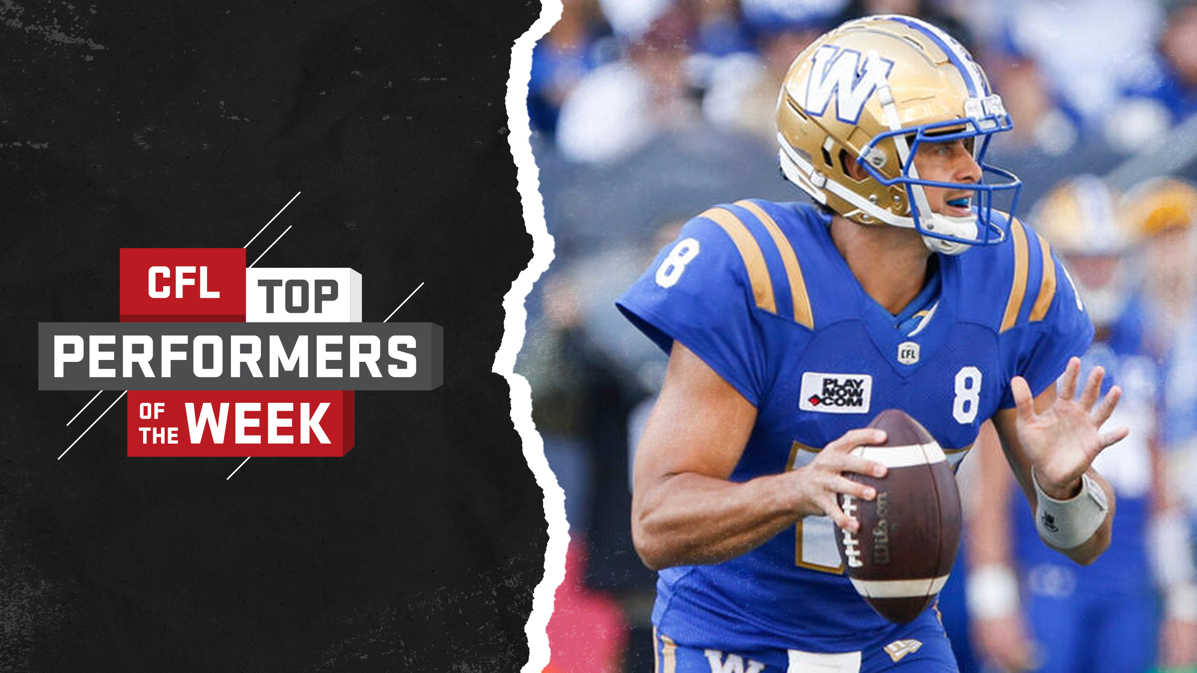 CFL Top Performers: Collaros, Gittens and Jefferson For Week 14