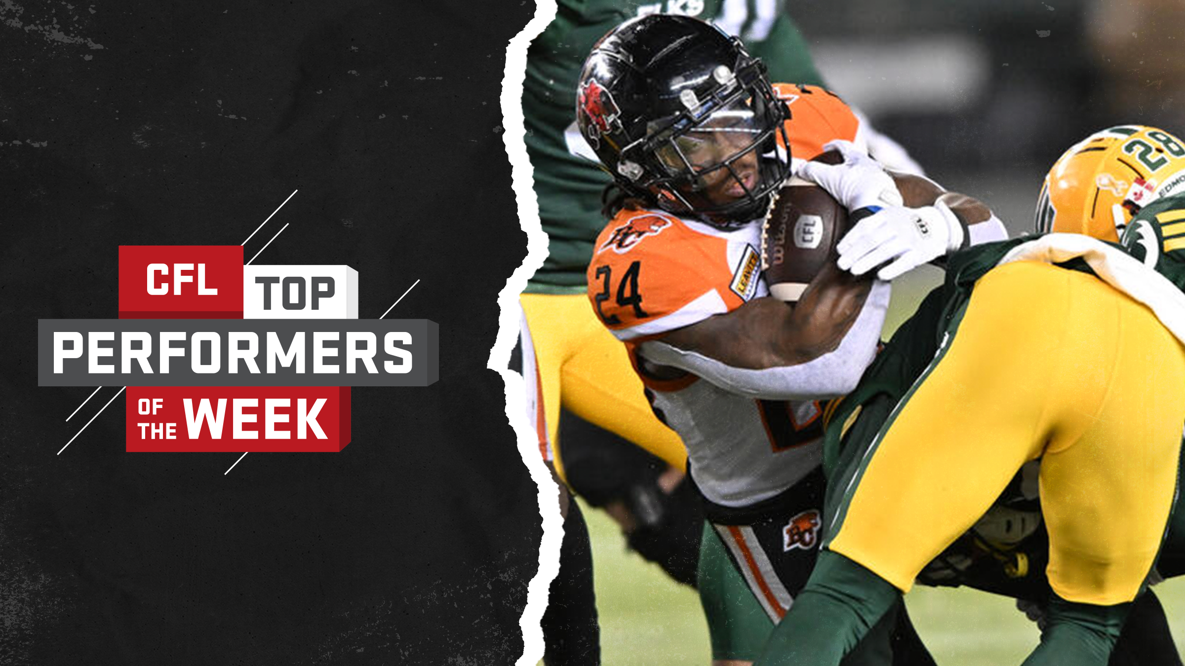 Running Backs Butler, Thomas Erlington and Mills named CFL Top Performers Week 20