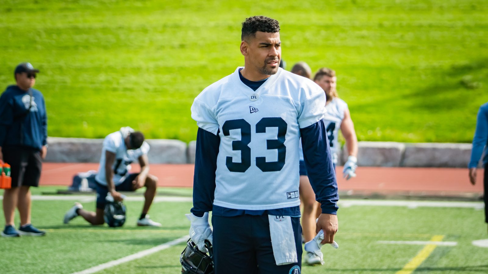 Andrew Harris Returns To Argos Practice As Team Prepares For The East Final
