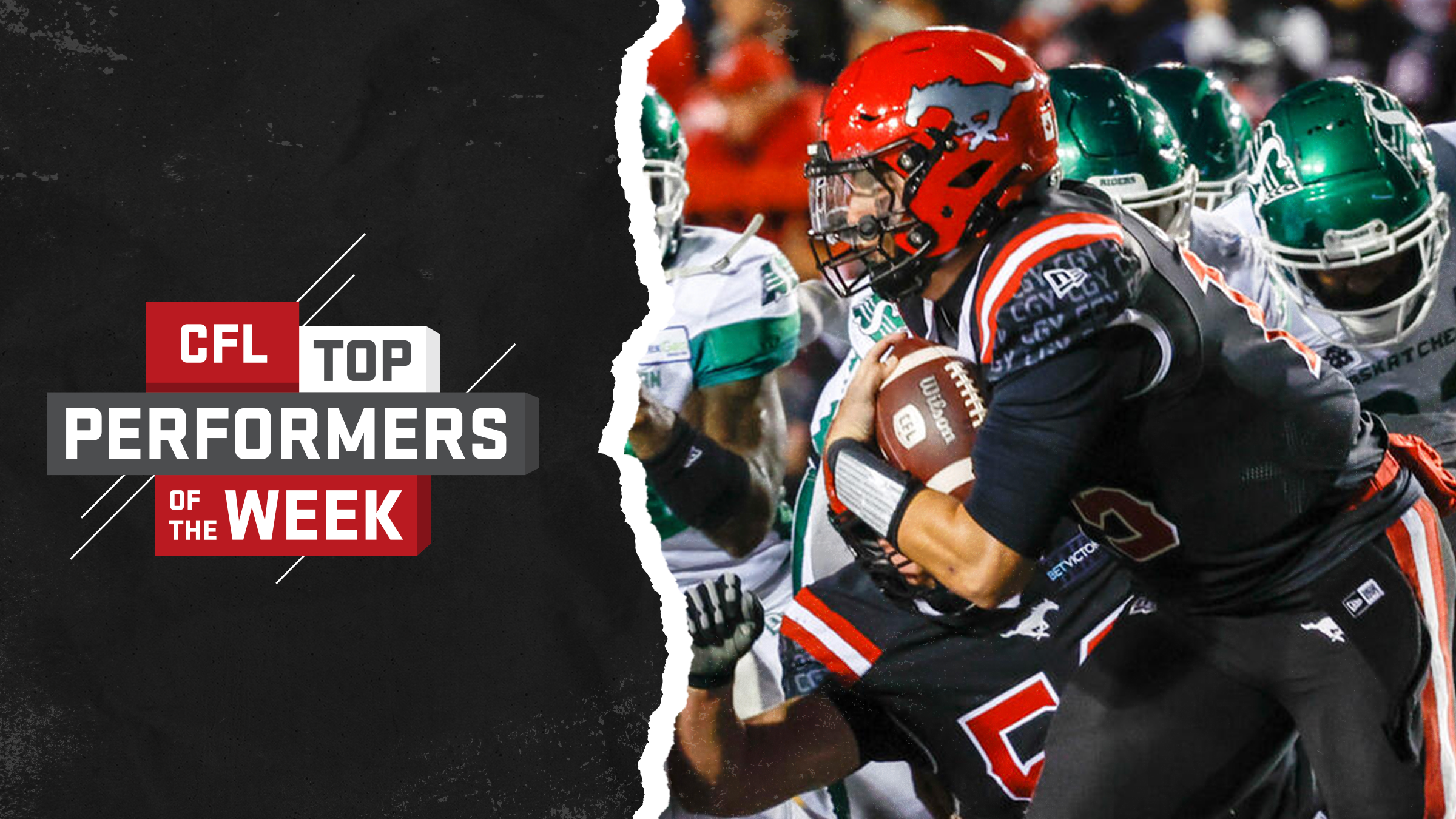 Trio of Stampeders Named CFL Top Performers Stevens, Mills and Adeyemi-Berglund For Week 21