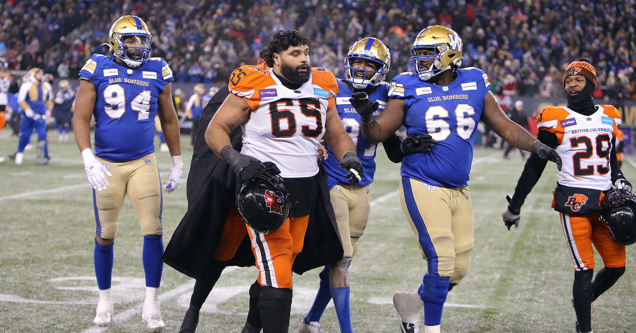 CFL Fine Four Players For Post Season Infractions, Including Max Fine For Verbal Abuse of Official