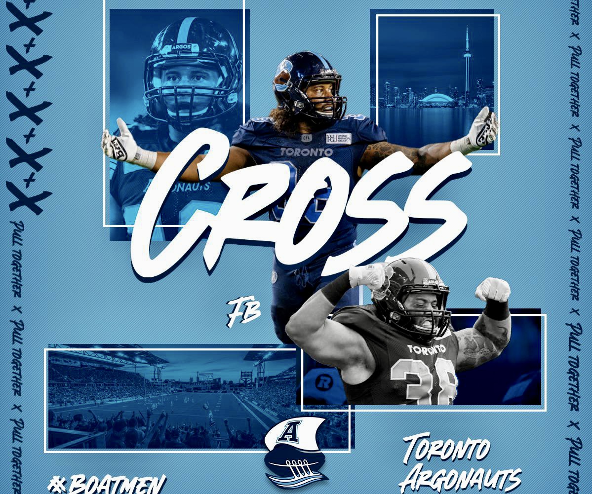 Longest Tenured Argo Declan Cross Announces Retirement From The CFL