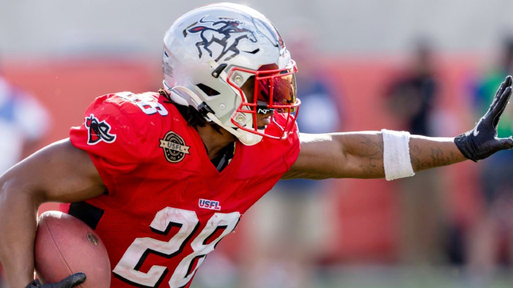 Roughriders Have Signed Former USFL RB B.J. Emmons