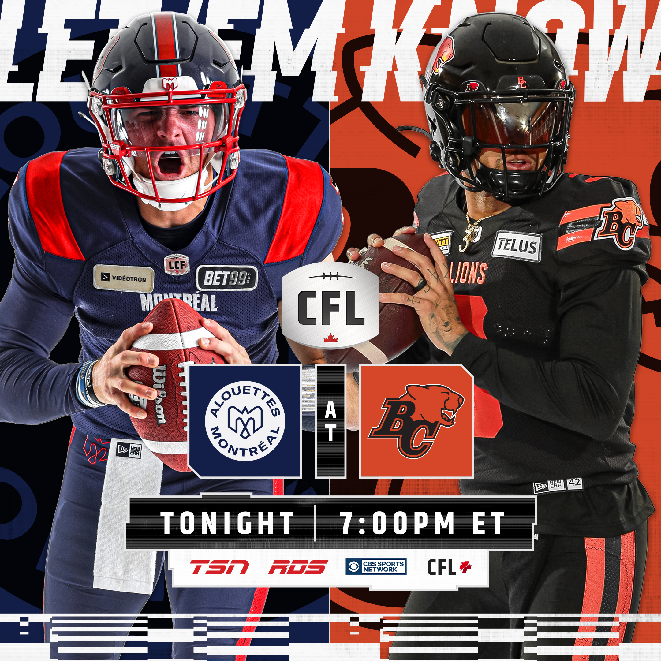 CFL Schedule: BC Lions vs. Montreal Alouettes, Odds, CFL Live Stream Free (Sunday, July 9)