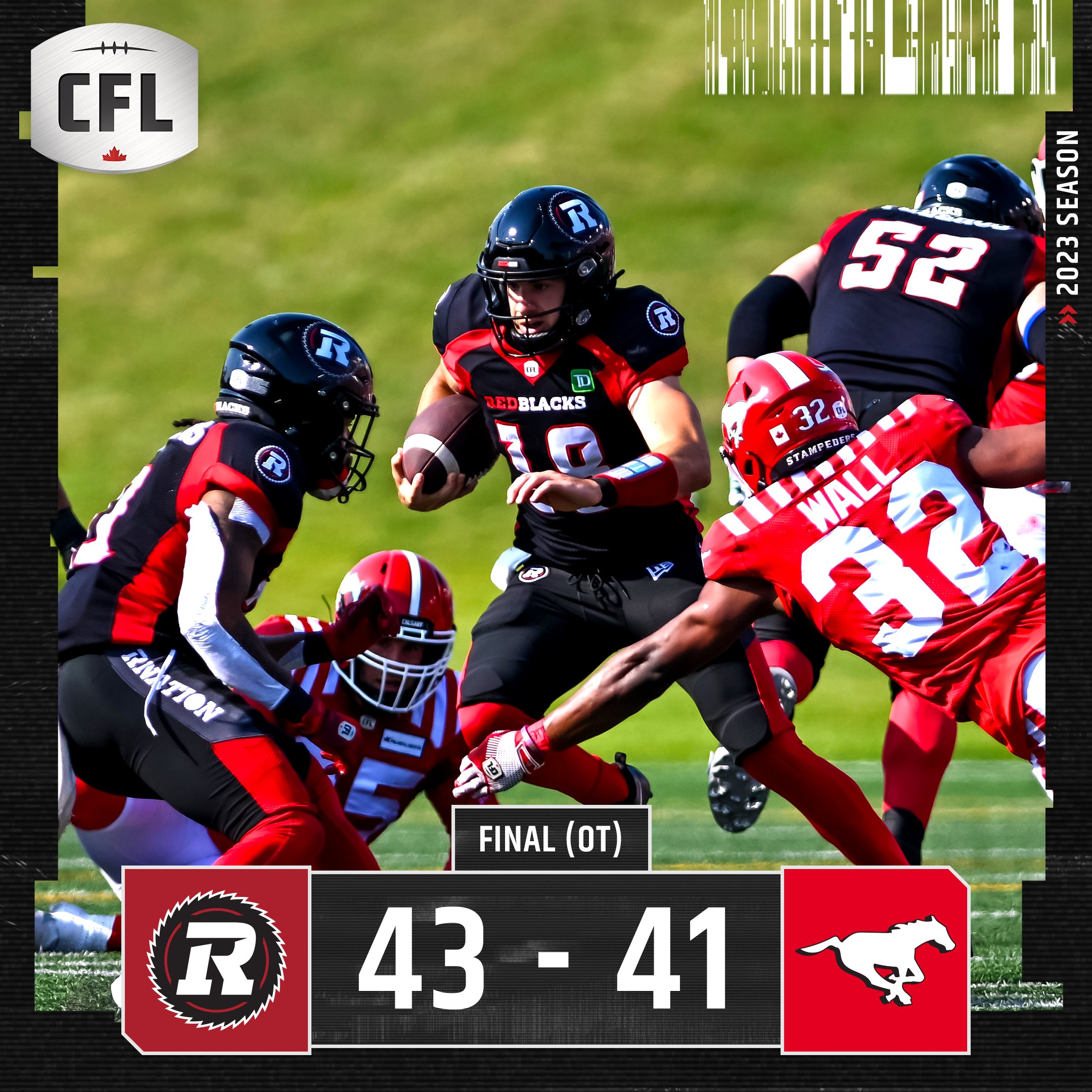 Ottawa Redblacks Two Starts by Dustin Crum, Two Trips to Overtime Now Stand 3-3