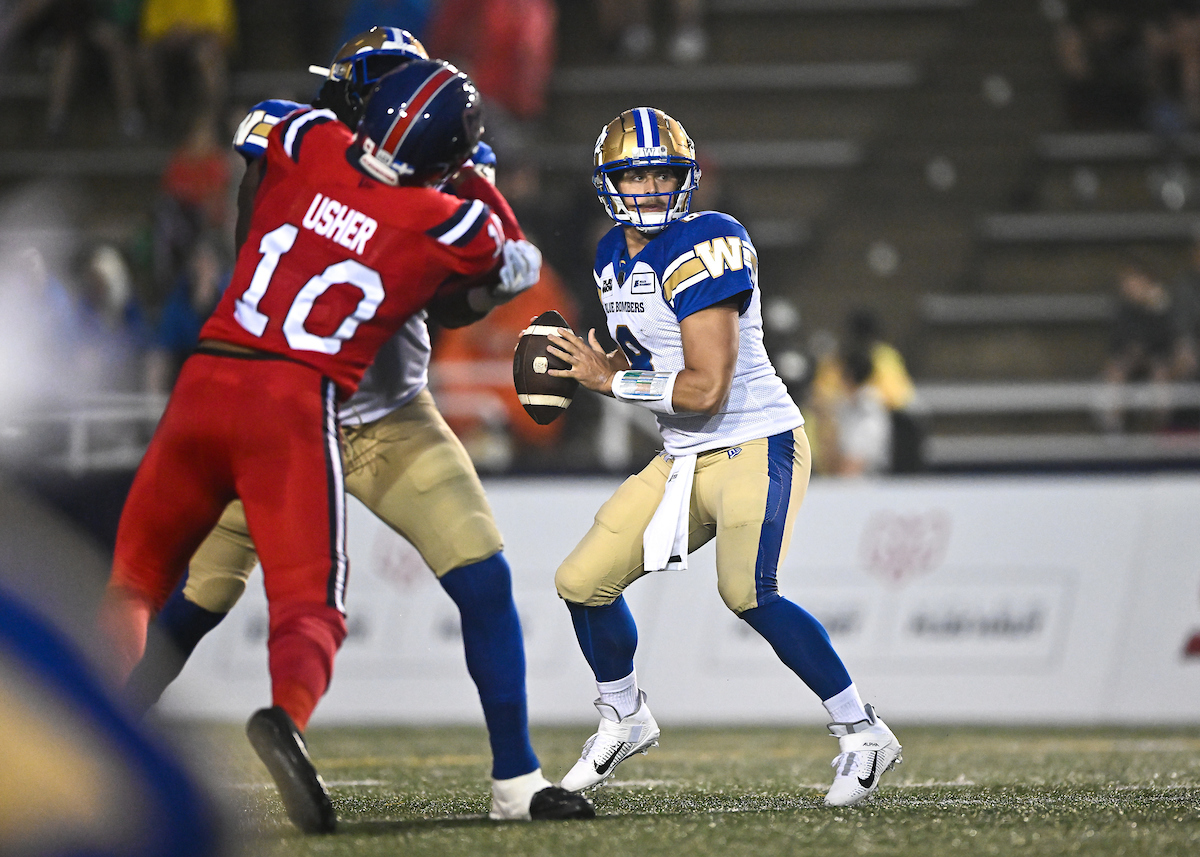 CFL Score: Winnipeg Blue Bombers Dominate Montreal Alouettes 17-3