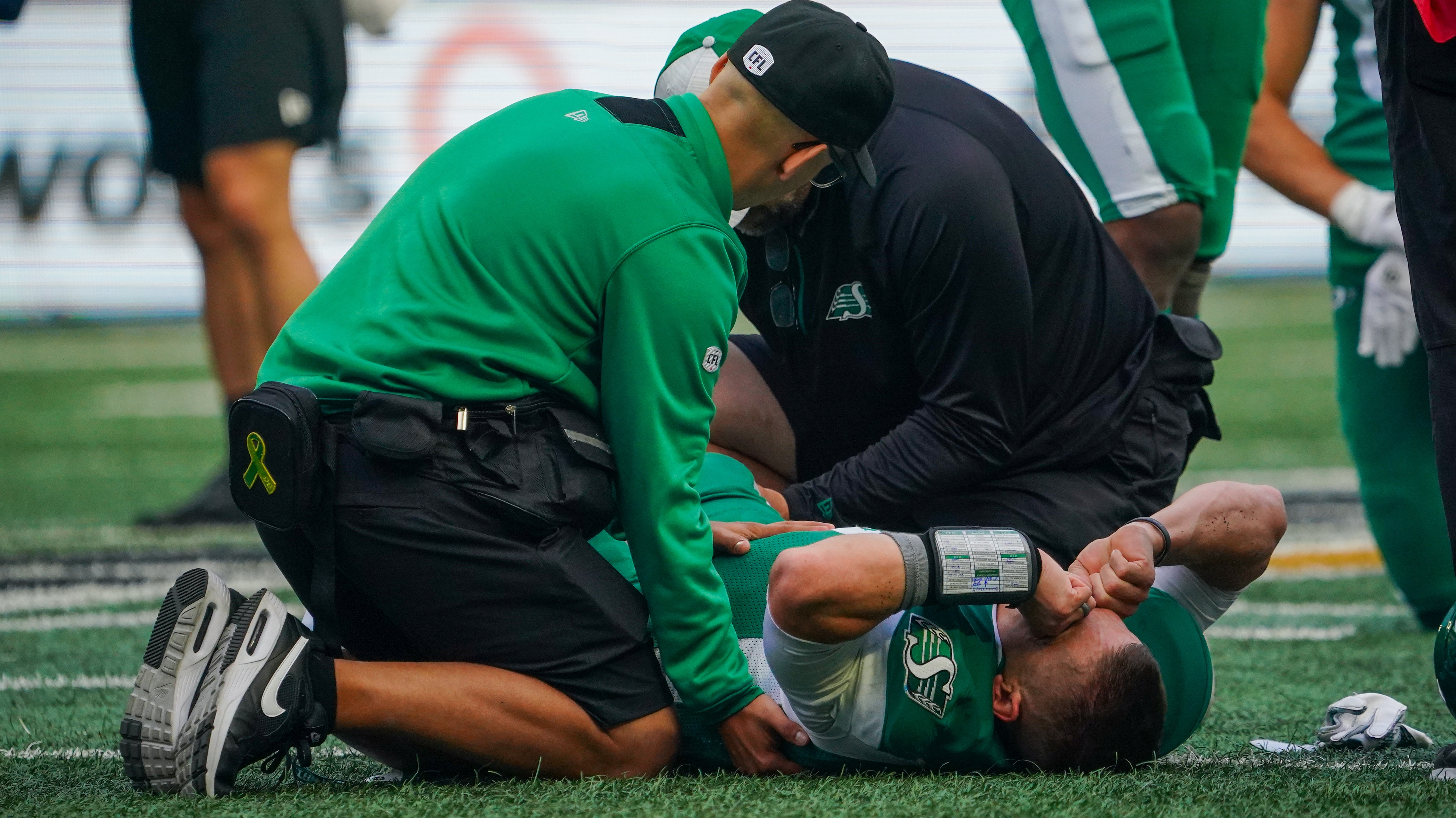 Roughriders Quarterback Trevor Harris Out Due to Knee Injury, Mason Fine Steps Up