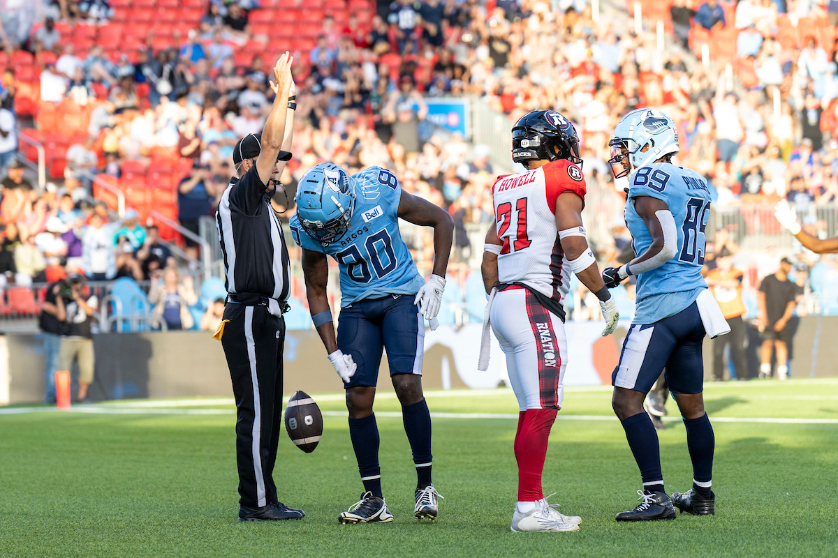 CFL Result: Toronto Argonauts Defeat Ottawa REDBLACKS 44-31