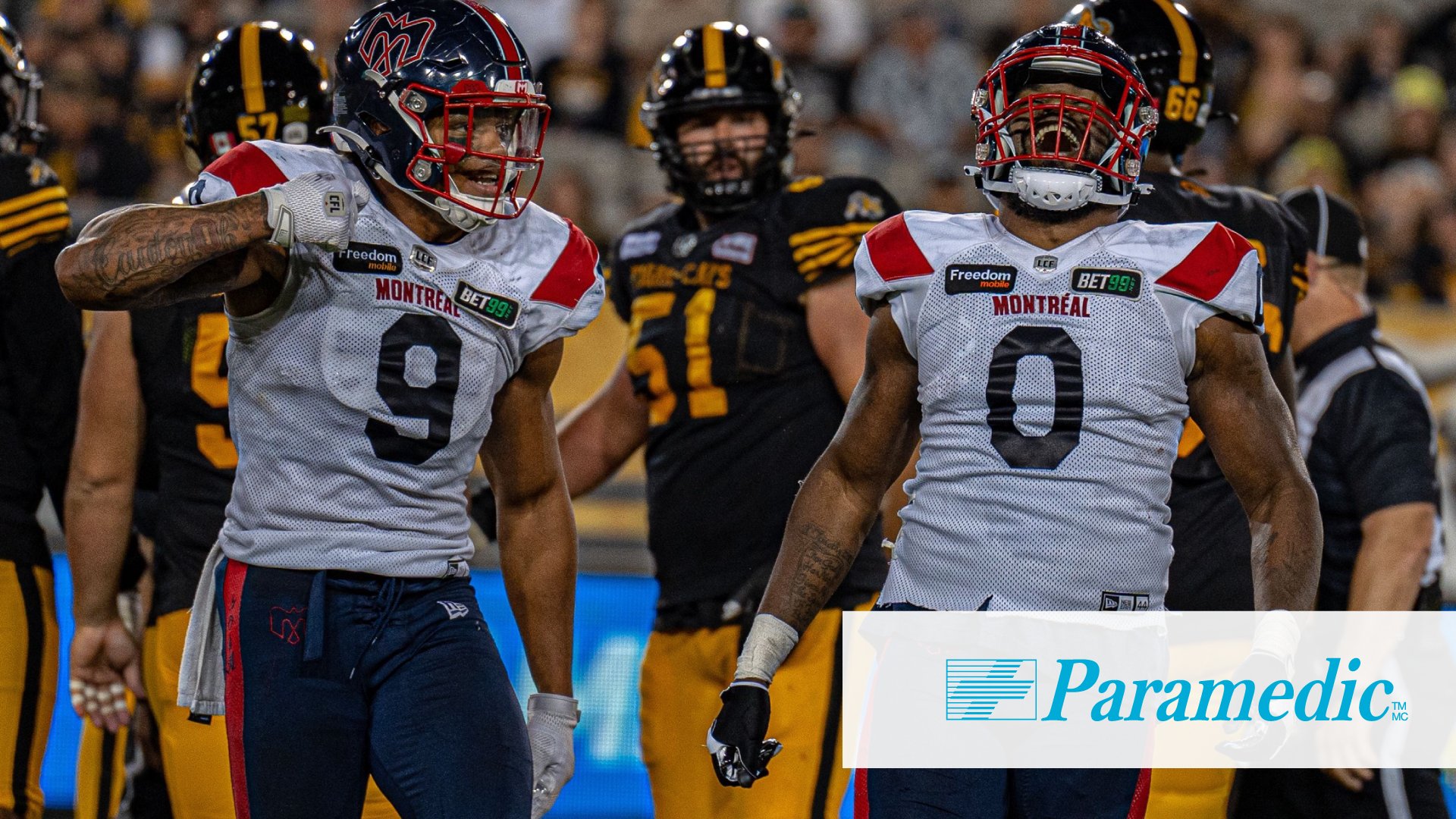 CFL Score: Montreal Alouettes 27, Hamilton Tiger-Cats 14